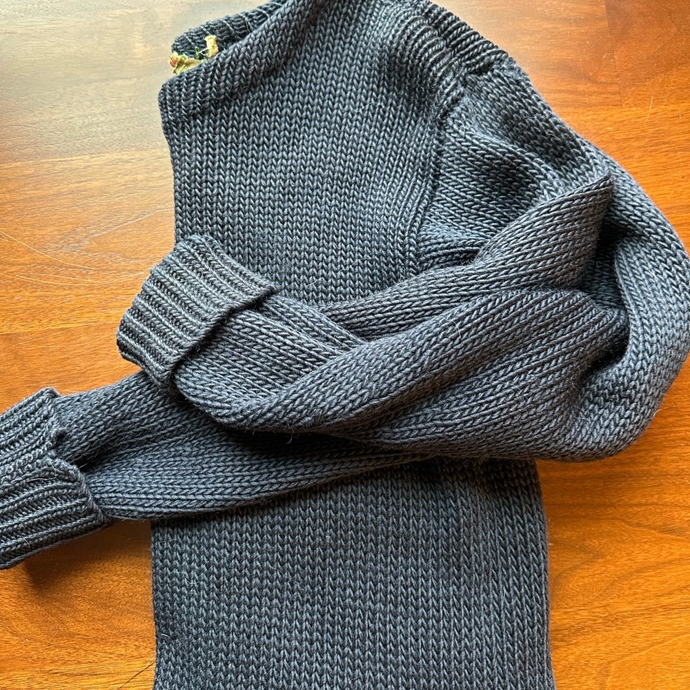 Von Lengerke and Antoine True vintage navy sweater